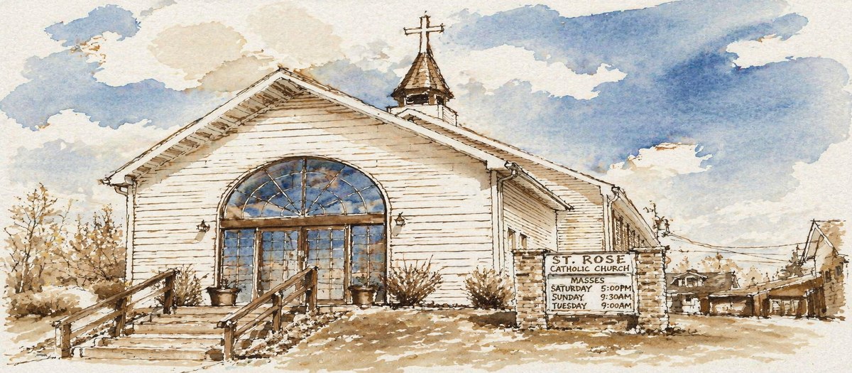 St. Rose Mass Times | Channing, Michigan | Catholic Index