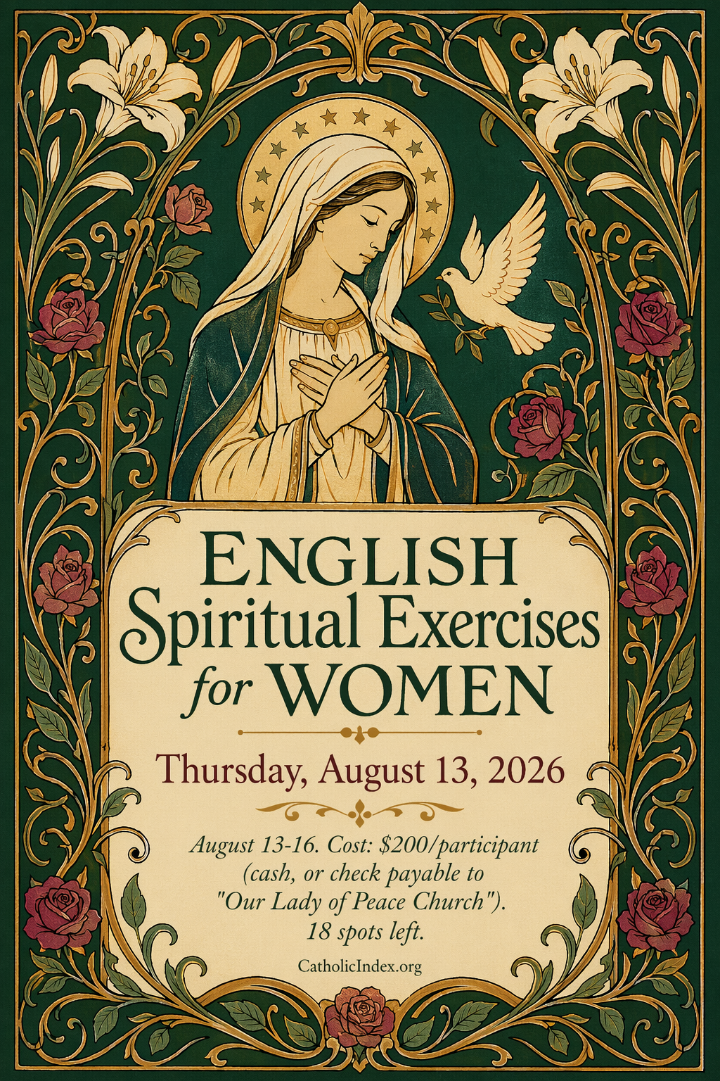 ENGLISH Spiritual Exercises for WOMEN