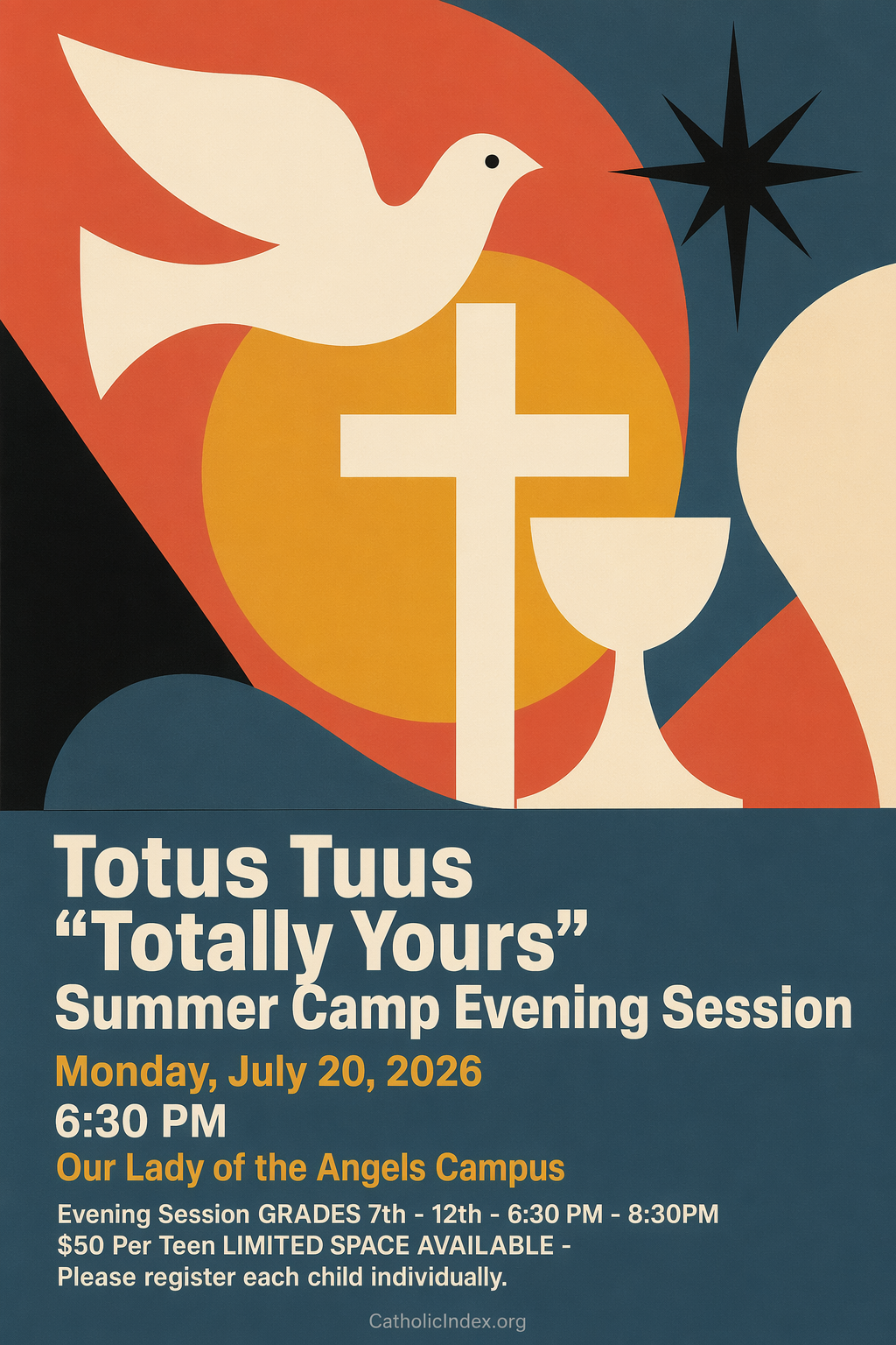 Totus Tuus "Totally Yours" Summer Camp Evening Session