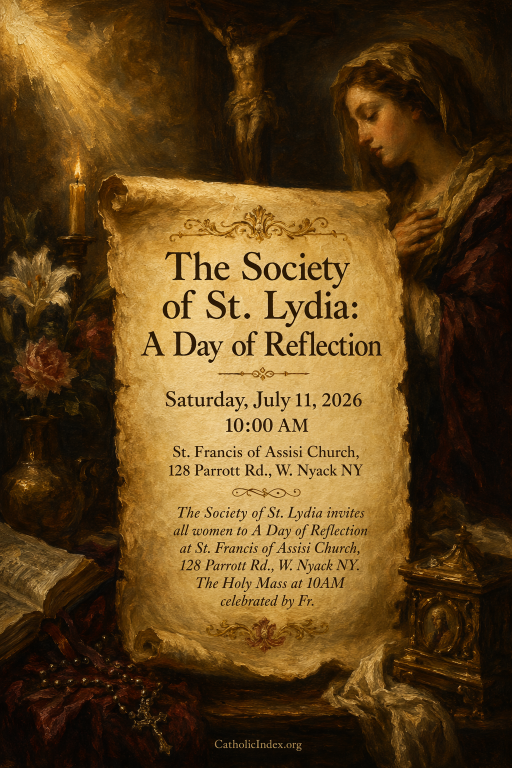 The Society of St. Lydia: A Day of Reflection