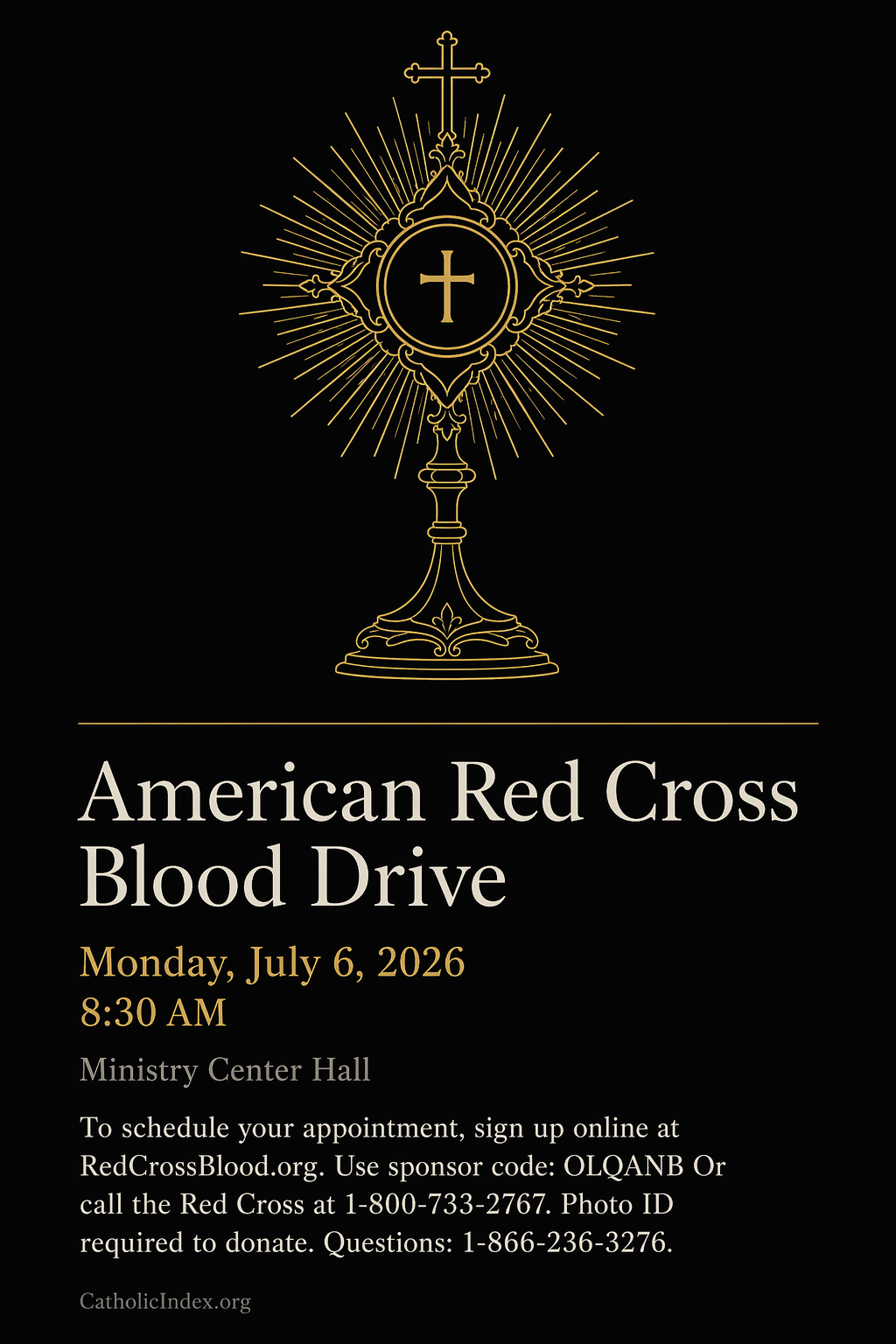 American Red Cross Blood Drive