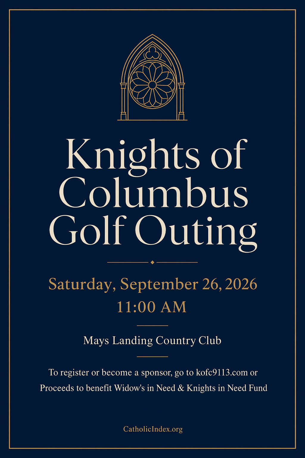 Knights of Columbus Golf Outing