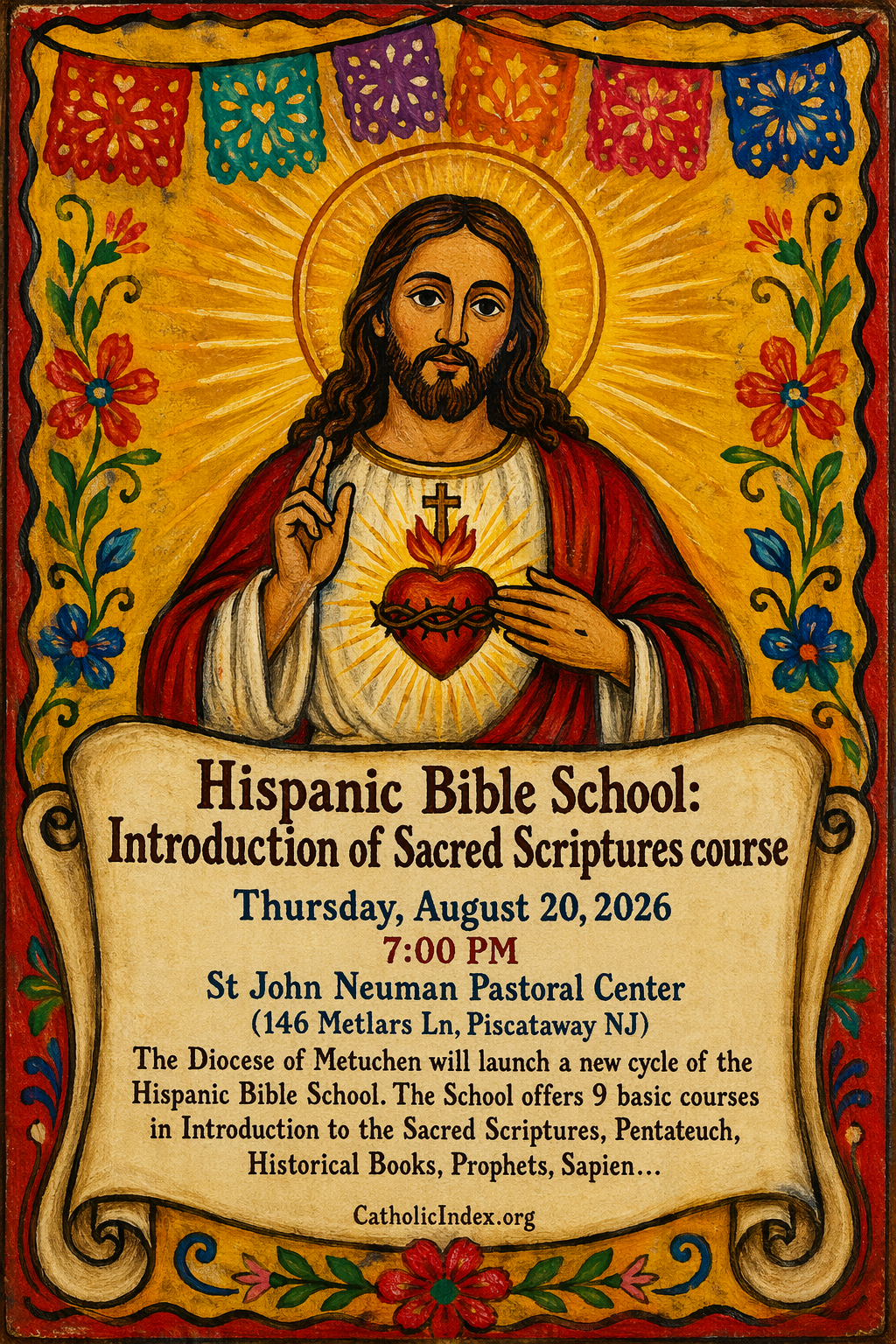 Hispanic Bible School: Introduction of Sacred Scriptures course