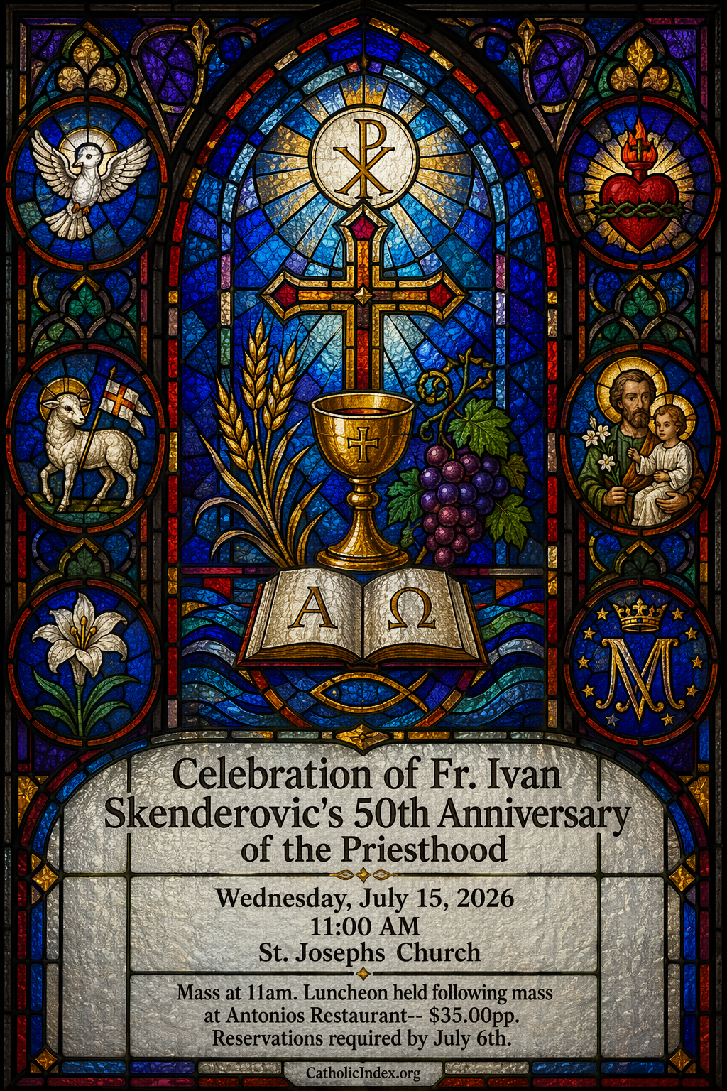 Celebration of Fr. Ivan Skenderovic's 50th Anniversary of the Priesthood