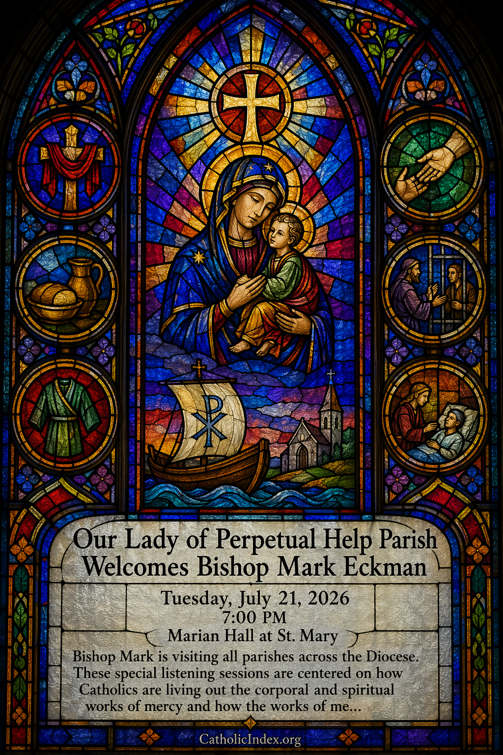 Our Lady of Perpetual Help Parish Welcomes Bishop Mark Eckman