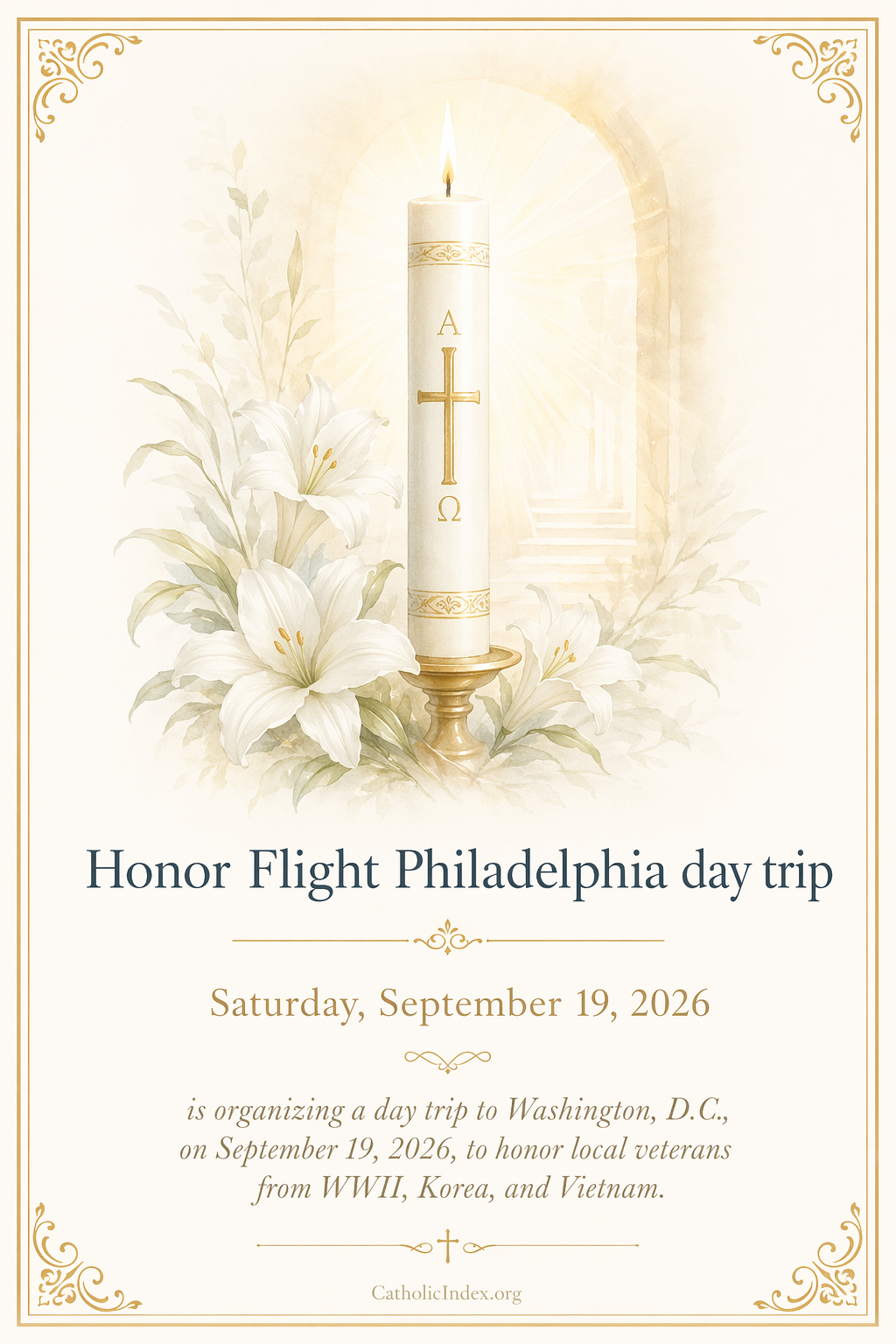 Honor Flight Philadelphia day trip
