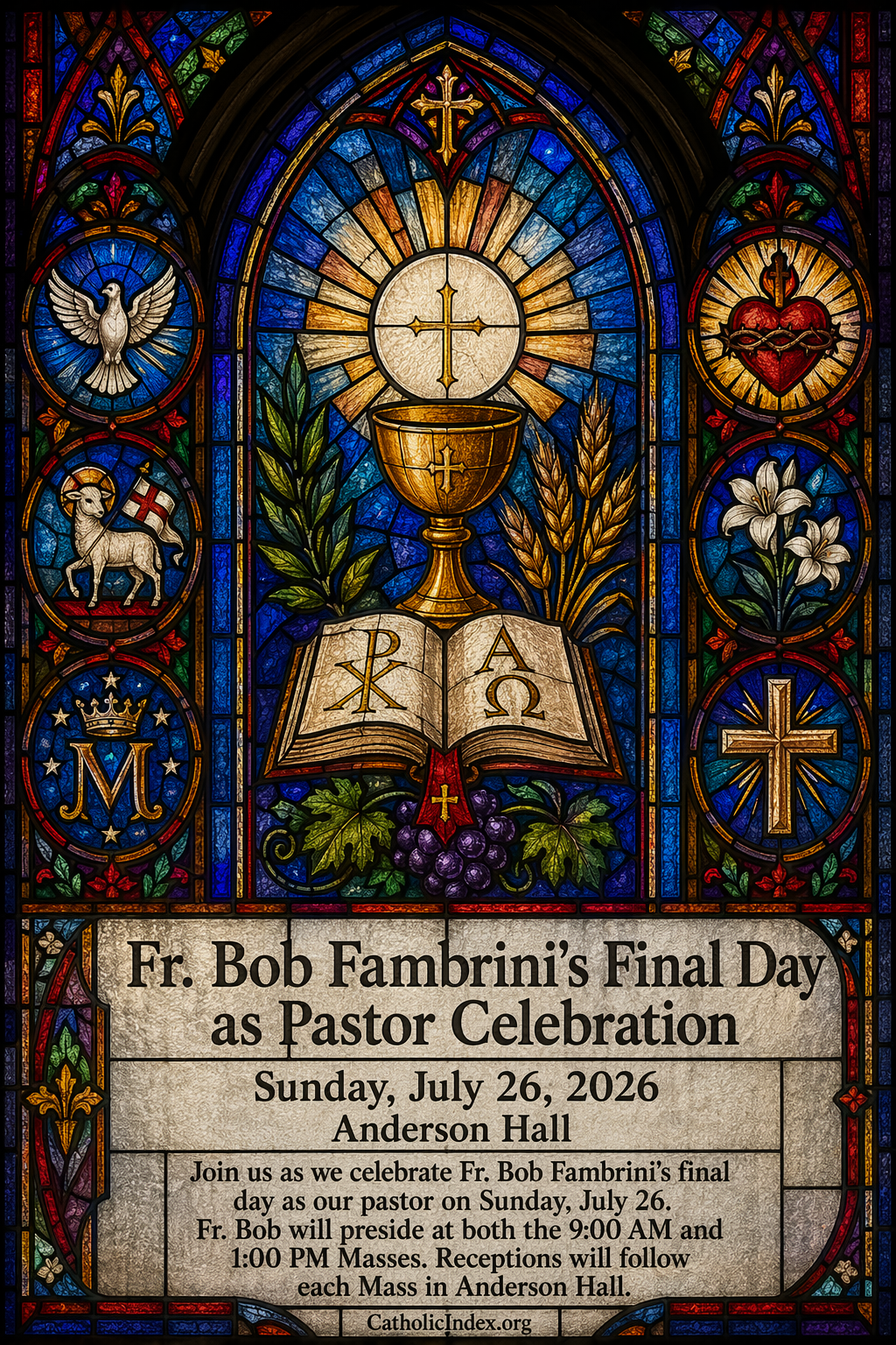 Fr. Bob Fambrini's Final Day as Pastor Celebration
