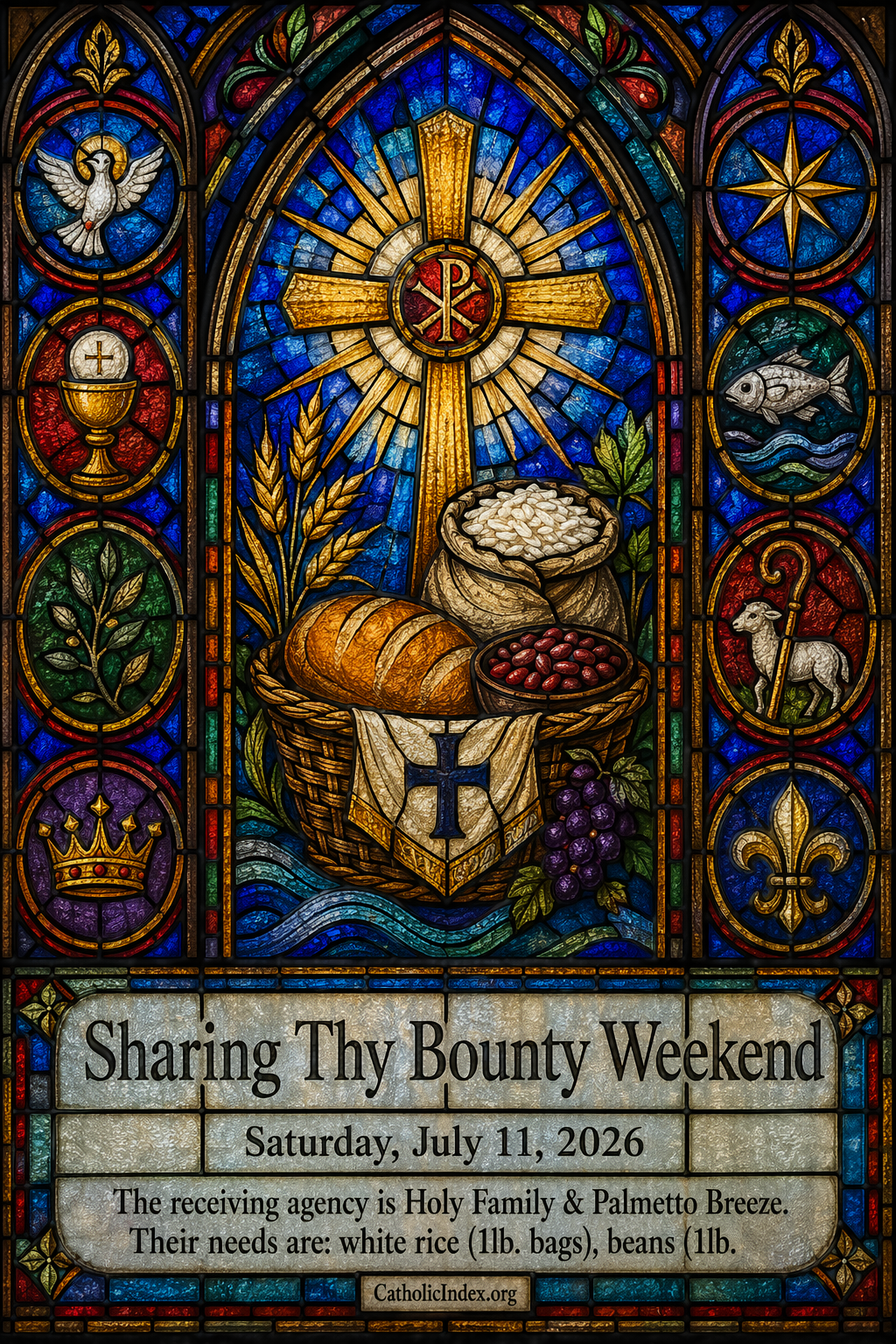 Sharing Thy Bounty Weekend
