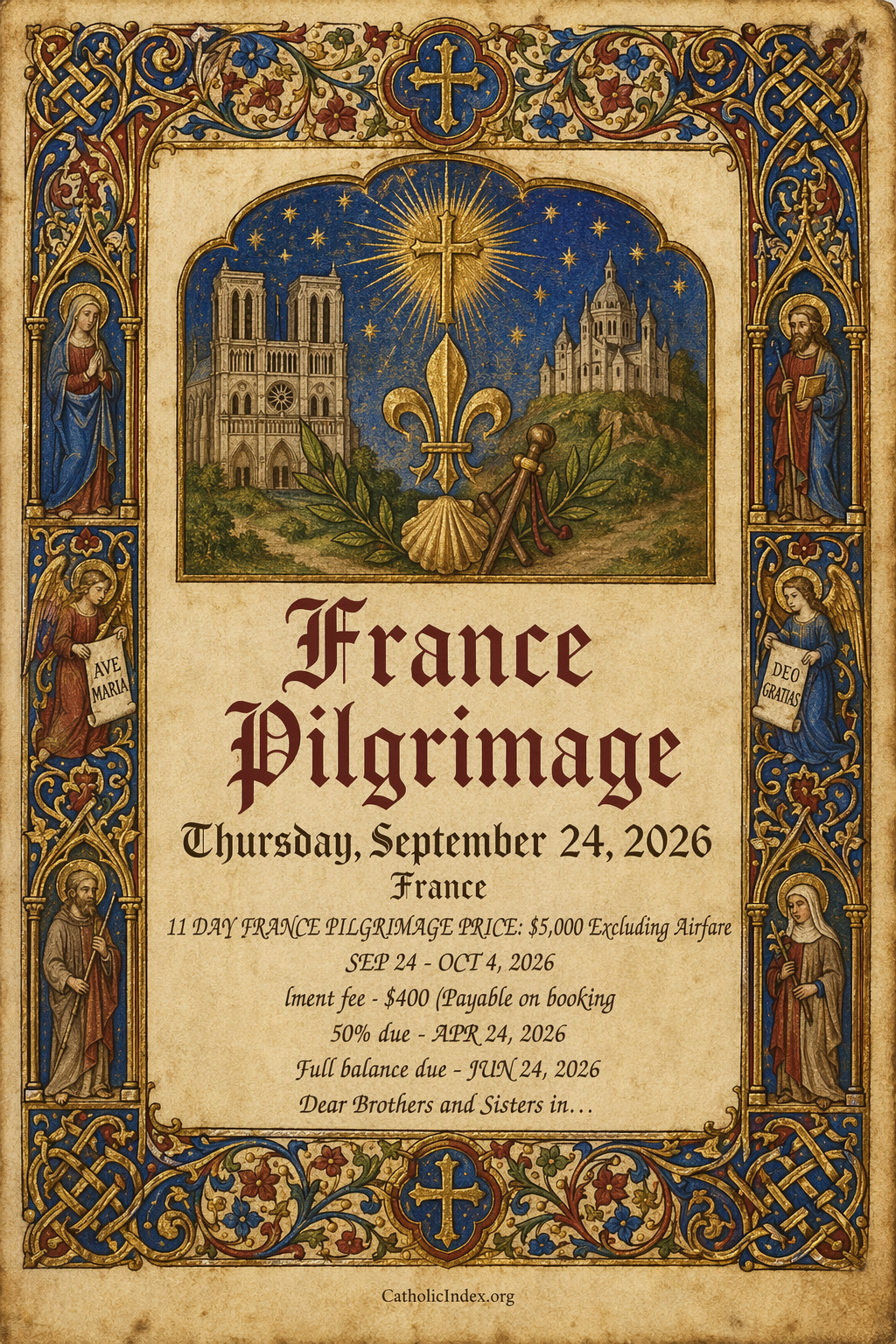 France Pilgrimage