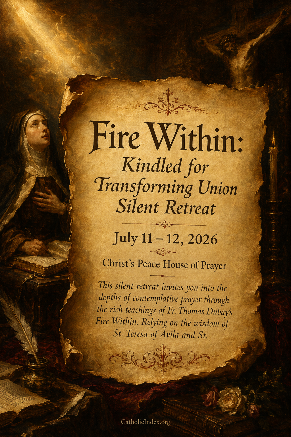Fire Within: Kindled for Transforming Union Silent Retreat