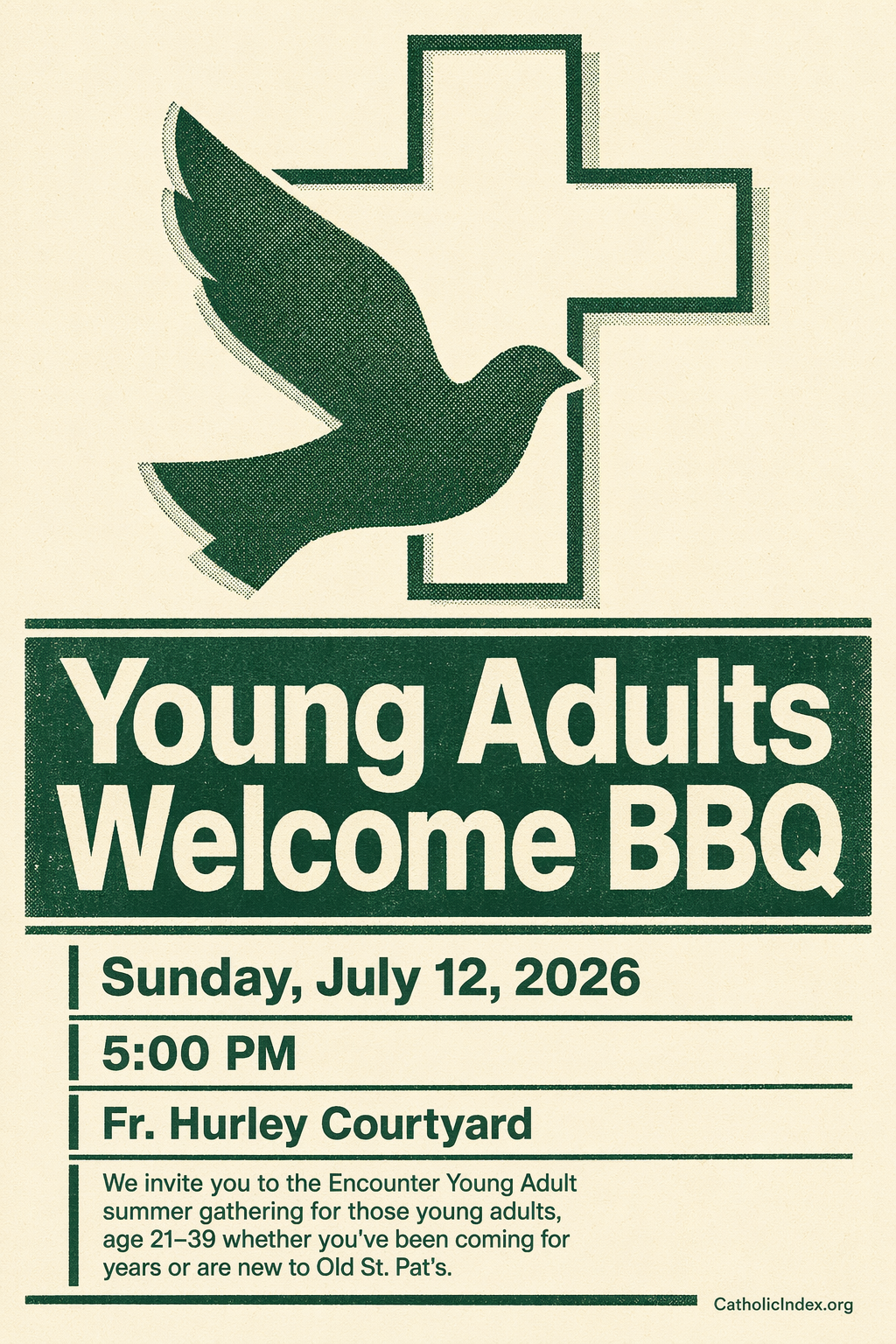 Young Adults Welcome BBQ