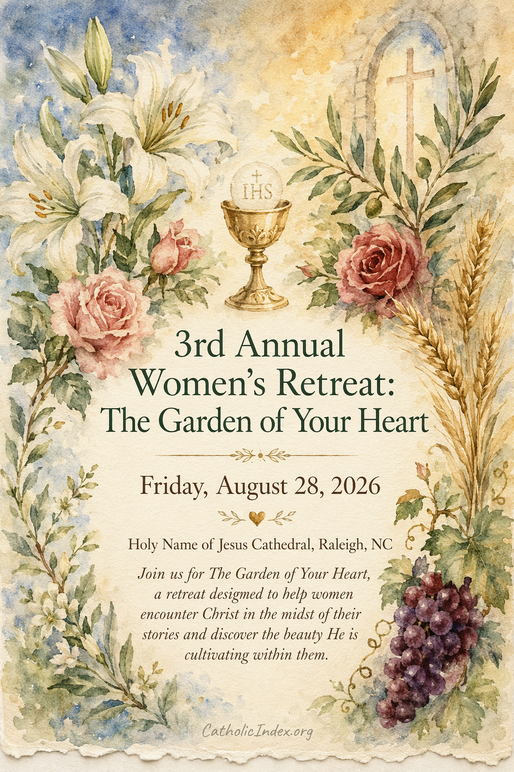 3rd Annual Women's Retreat: The Garden of Your Heart