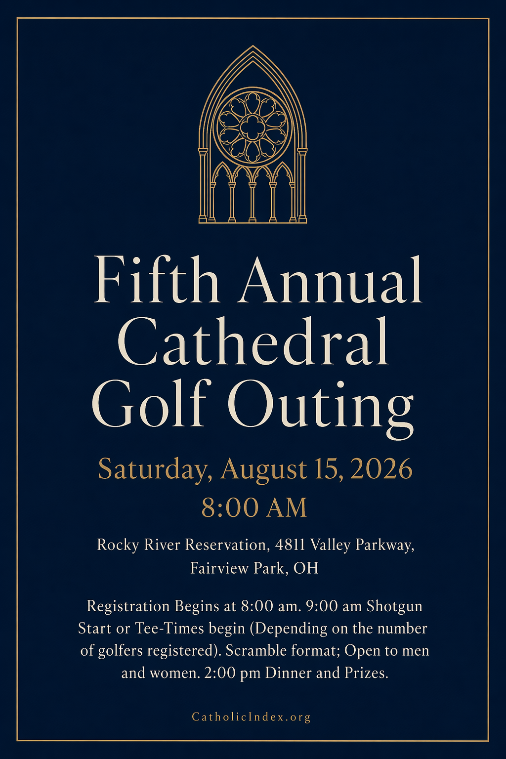 Fifth Annual Cathedral Golf Outing