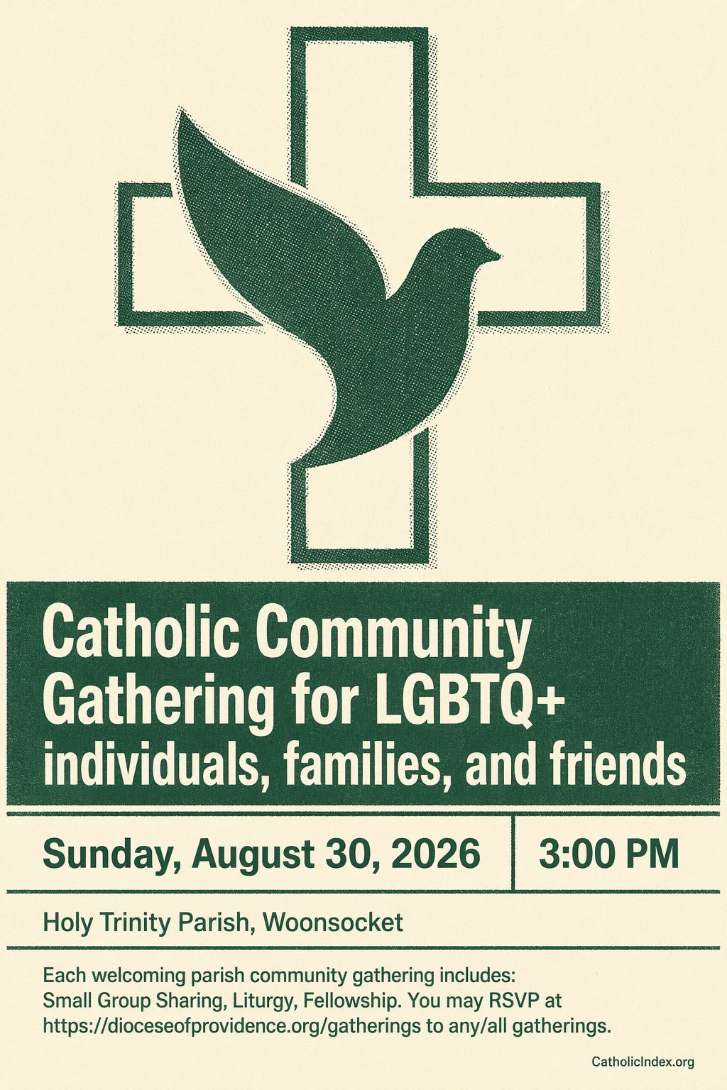 Catholic Community Gathering for LGBTQ+ individuals, families, and friends