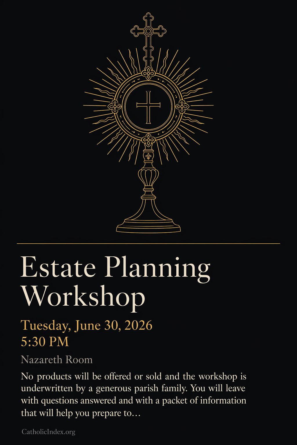 Estate Planning Workshop