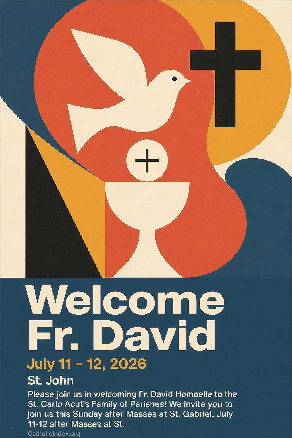 Welcome Fr. David