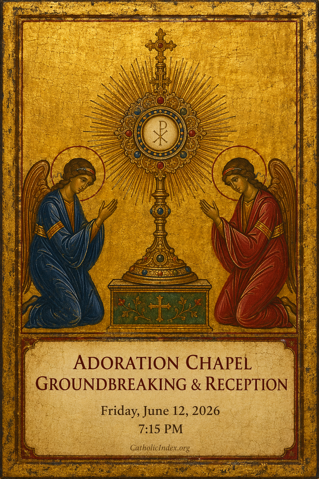 Adoration Chapel Groundbreaking & Reception