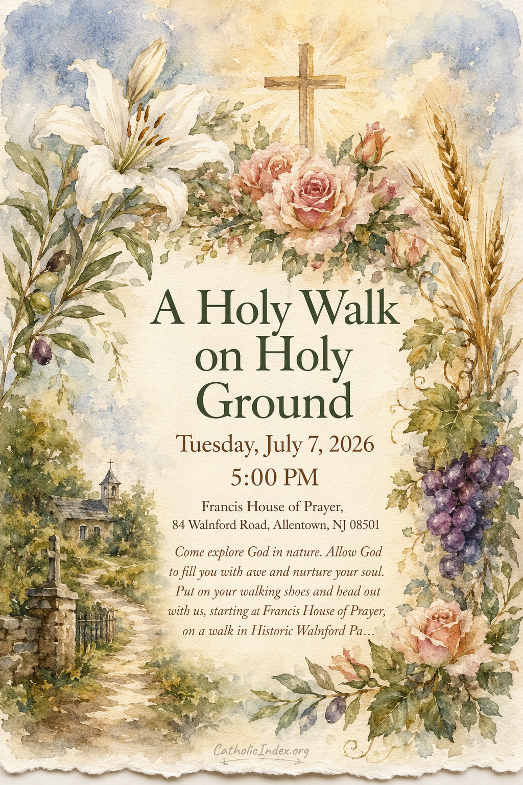 A Holy Walk on Holy Ground