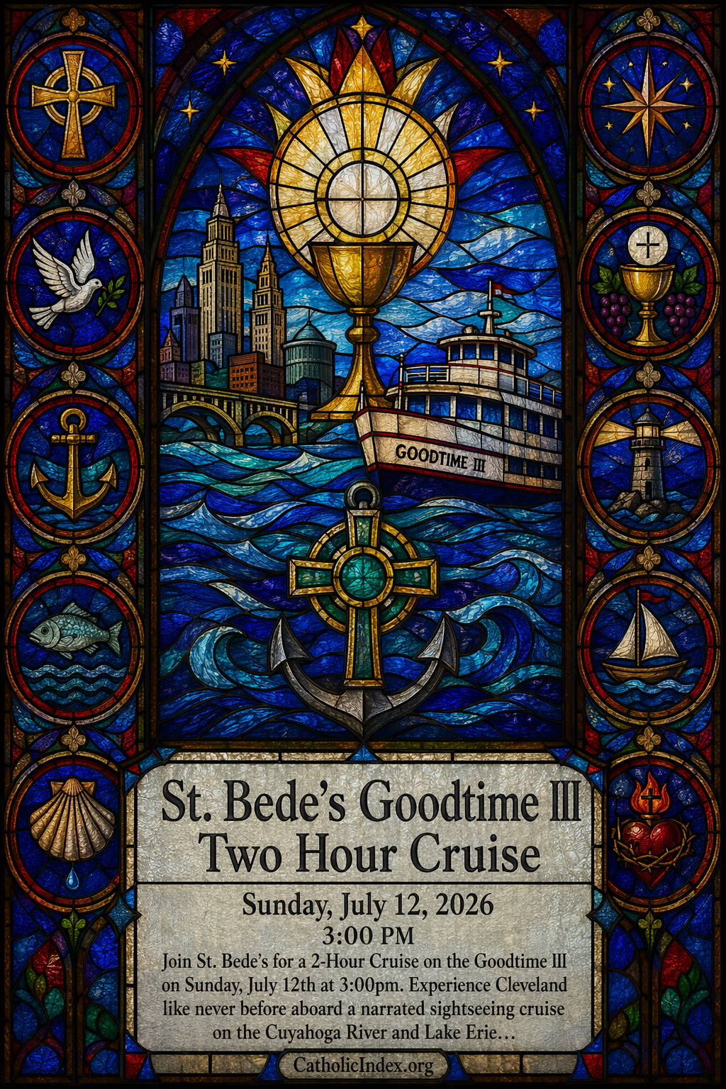 St. Bede's Goodtime III Two Hour Cruise