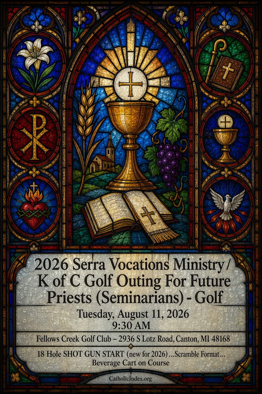 2026 Serra Vocations Ministry / K of C Golf Outing For Future Priests (Seminarians) - Golf