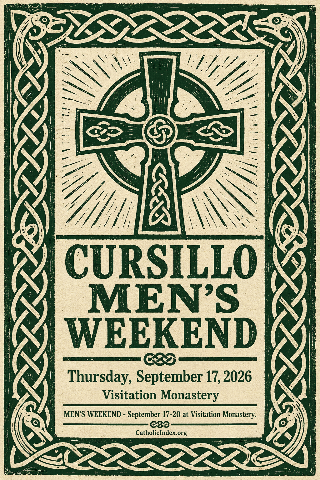 CURSILLO MEN'S WEEKEND
