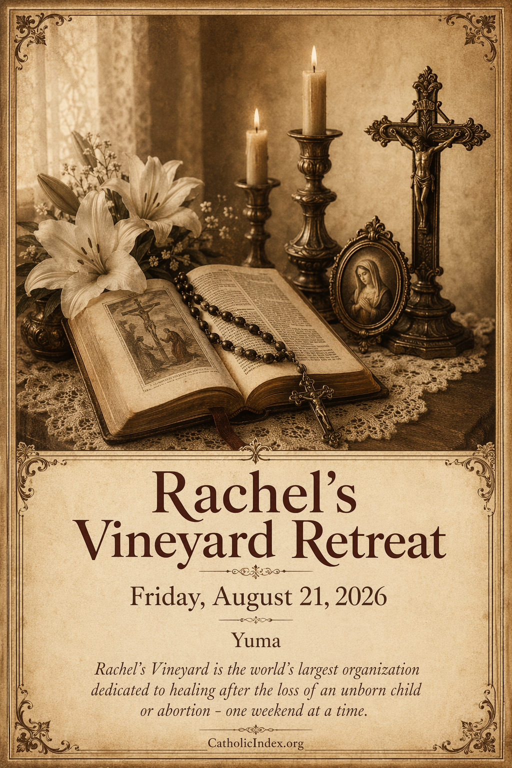 Rachel's Vineyard Retreat