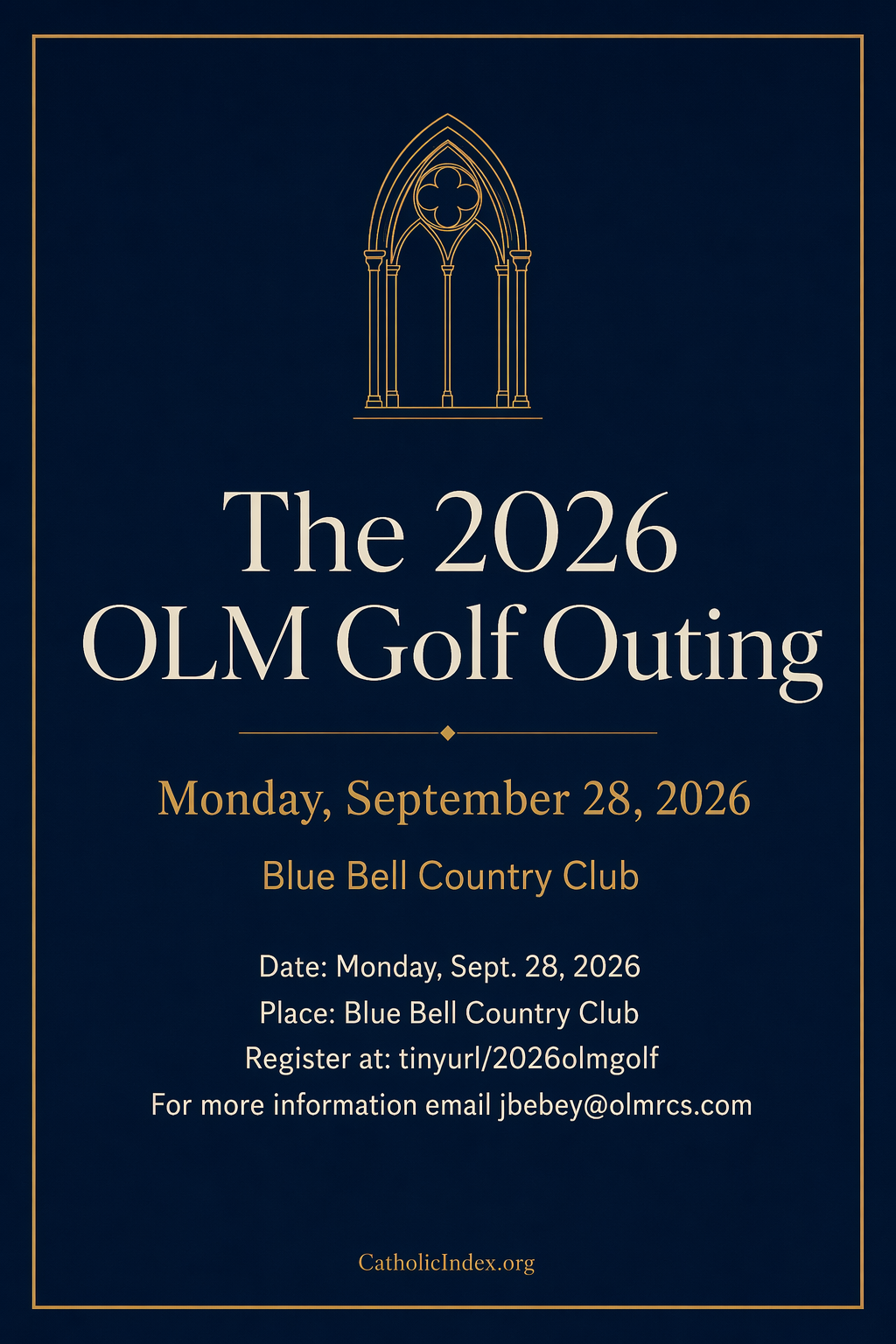 The 2026 OLM Golf Outing