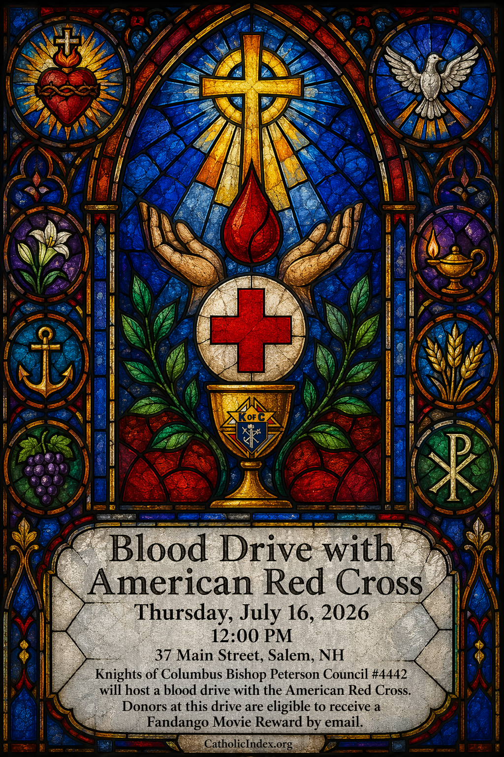 Blood Drive with American Red Cross