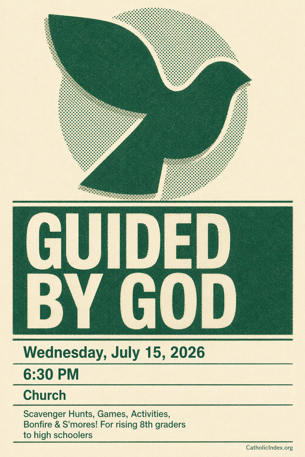 Guided by God