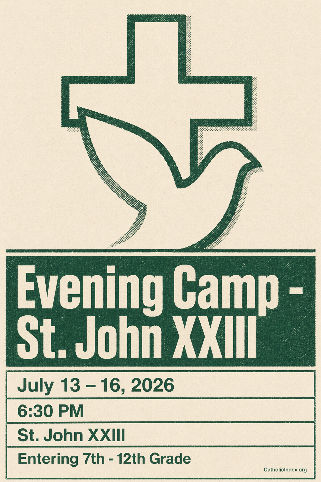 Evening Camp - St. John XXIII