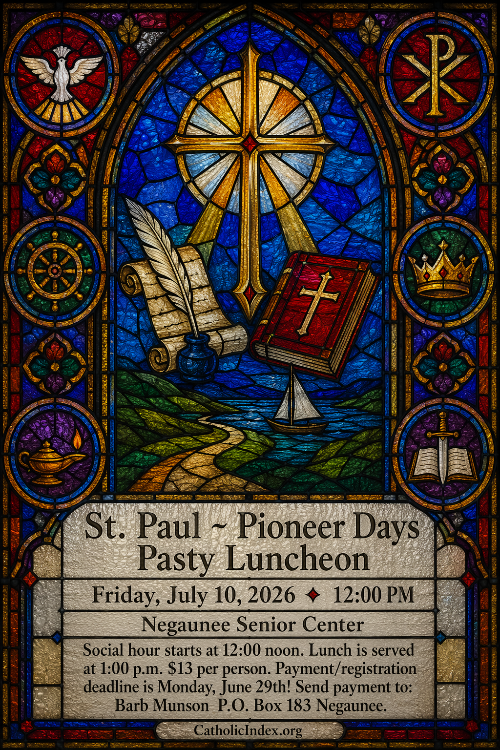 St. Paul ~ Pioneer Days Pasty Luncheon