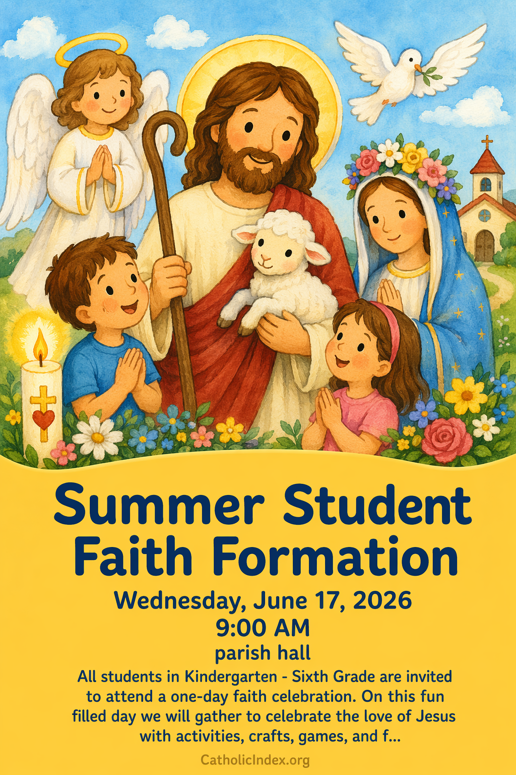 Summer Student Faith Formation