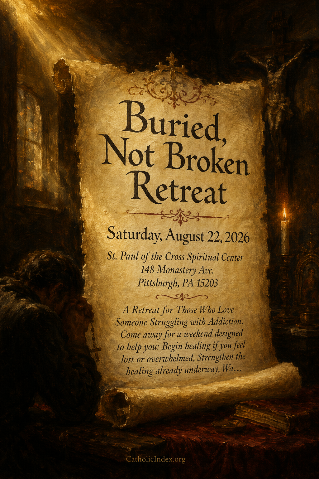 Buried, Not Broken Retreat
