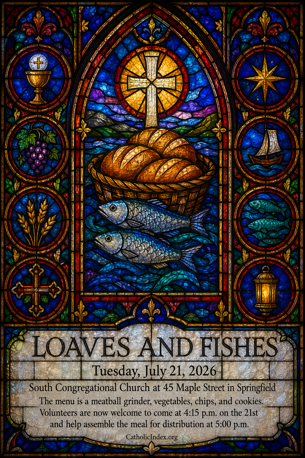 LOAVES AND FISHES