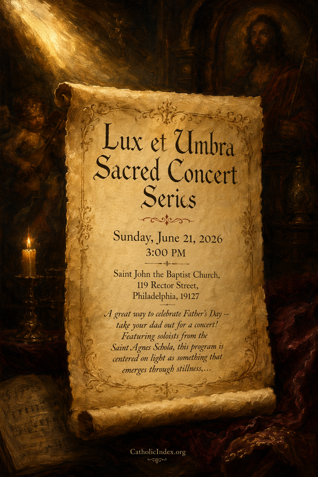Lux et Umbra Sacred Concert Series