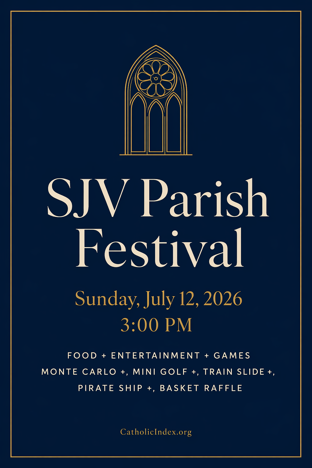 SJV Parish Festival
