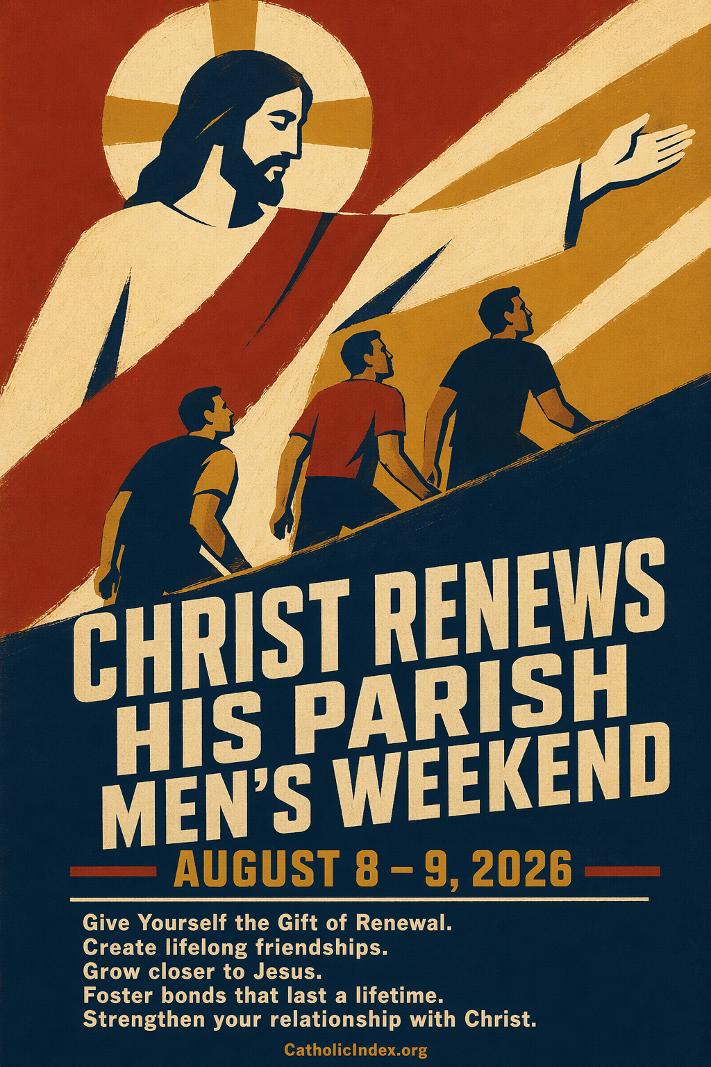 Christ Renews His Parish Men's Weekend