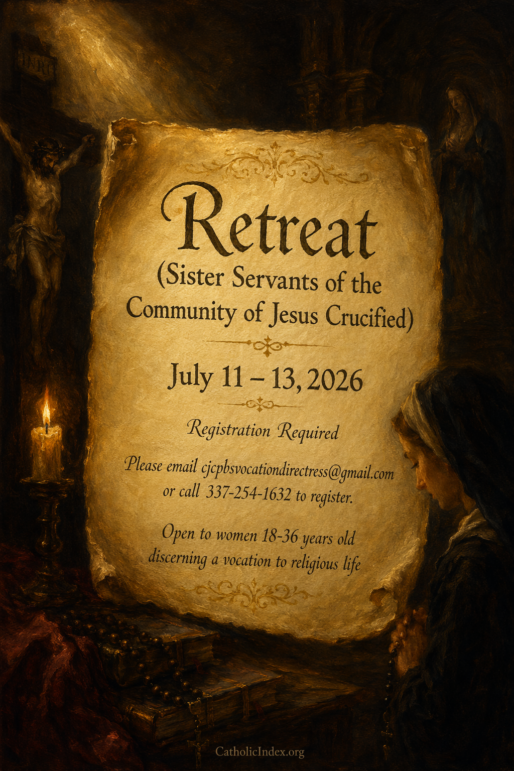 Retreat (Sister Servants of the Community of Jesus Crucified)