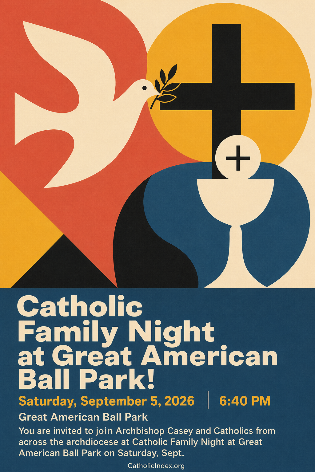 Catholic Family Night at Great American Ball Park!