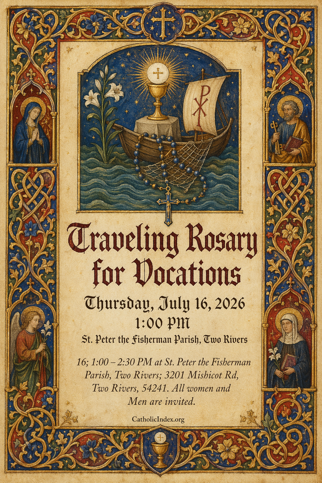 Traveling Rosary for Vocations