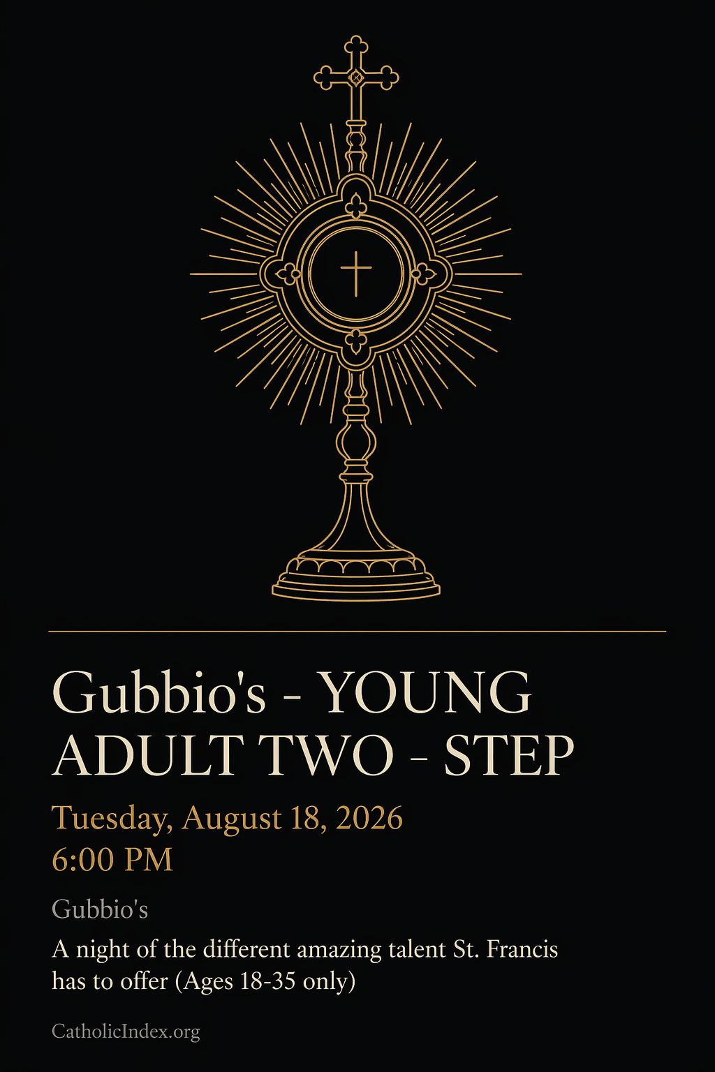 Gubbio's - YOUNG ADULT TWO - STEP