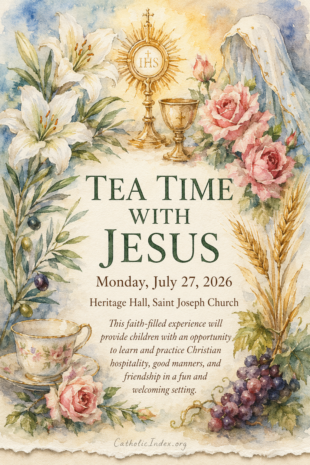TEA TIME WITH JESUS