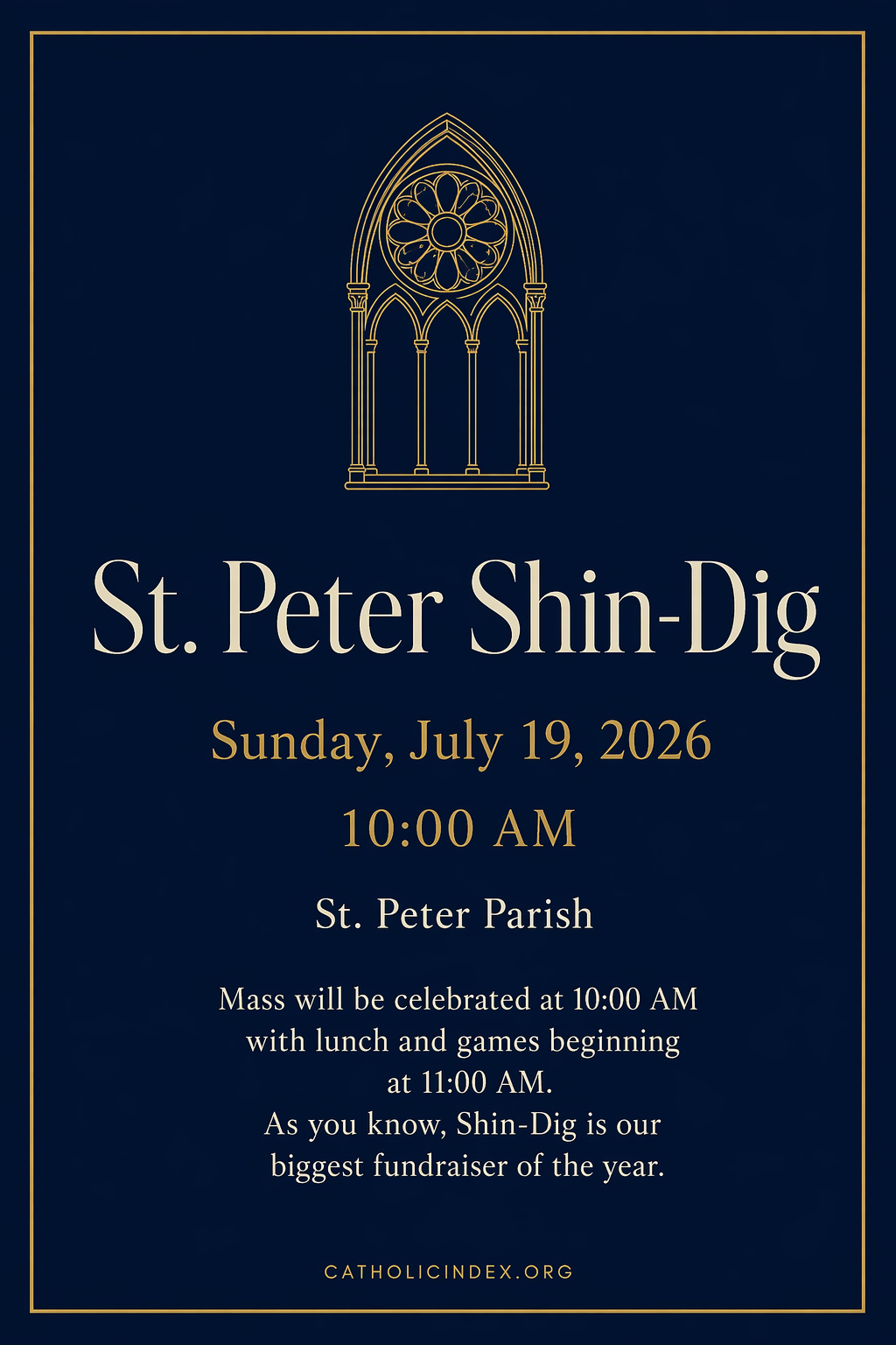 St. Peter Shin-Dig